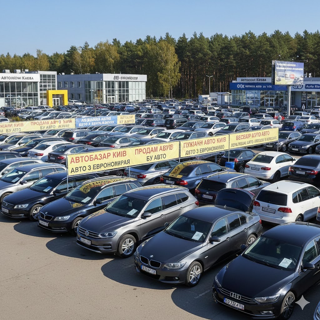 Київ Автобазар 2024: Аналіз ринку, тренди покупки/продажу та стратегії успіху